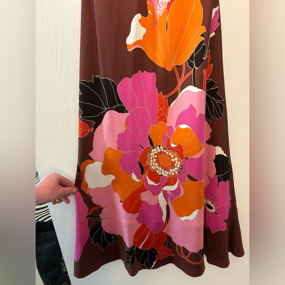 Banana Republic Silk Halter Midi Dress - XS - Picture 3 of 7